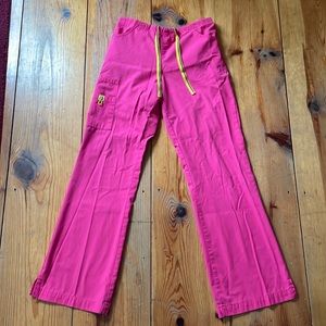 WonderWink Hot Pink scrub pants